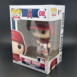 08 Mike Trout LA Angels (Red)