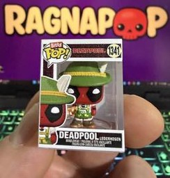 1341 Lederhosen Deadpool (Bitty Pop)