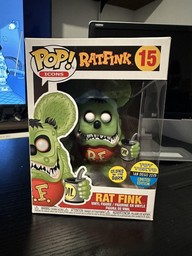 15 Rat Fink (Glows In The Dark) (Toy Tokyo)