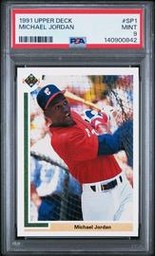 1991 Upper Deck #SP1 Michael Jordan PSA 9
