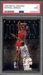 1998-99 Metal Universe (PSA)