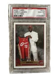 2003-04 LeBron James (PSA)