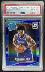 2017-18 Rookie Cards (PSA)