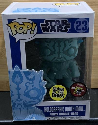 23 Holographic Darth Maul (Glows In The Dark) (SDCC 2012) (LE480)