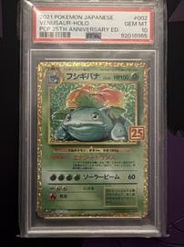 25Th Venusaur (PSA) (Holo)
