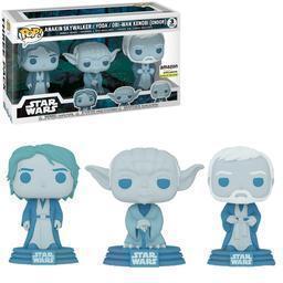 3-Pack Anakin Skywalker Yoda Obi Wan Kenobi (Endor) (Amazon)