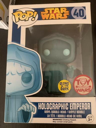 40 Holographic Emperor (Glows In The Dark) (Toy Wars)