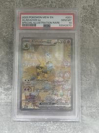 Alakazam Pokemon (Trading Cards) (PSA) (Illustration Rare)