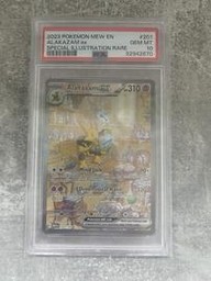 Alakazam Pokemon (Trading Cards) (PSA) (Illustration Rare)