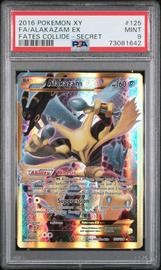 Alakazam Pokemon (Trading Cards) (PSA) (Secret Rare)