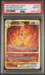 Arceus VSTAR Pokemon (Trading Cards) (PSA) (Full Art)