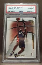 Authentic LeBron James (PSA)