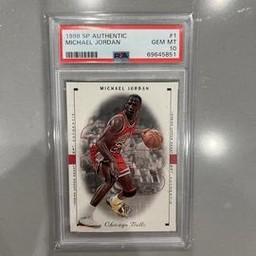 Authentic Michael Jordan (PSA)