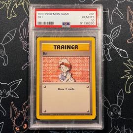 Bill Pokemon (Trading Cards) (PSA)