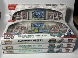 Blooming Waters Premium Collection Pokemon Booster Boxes & Packs