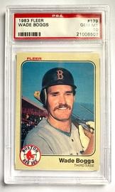 Boston Wade Boggs (PSA)