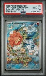 Castform Pokemon (Trading Cards) (PSA) (Illustration Rare)