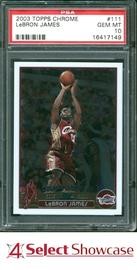 Cavaliers Topps (PSA)