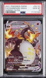 Charizard VMAX Pokemon (Trading Cards) (PSA) (Full Art)