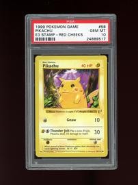 Cheeks Pokemon (Trading Cards) (PSA)