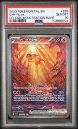 Chi-Yu Pokemon (Trading Cards) (PSA) (Illustration Rare)