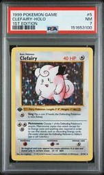 Clefairy-Holo Pokemon (Trading Cards) (PSA)