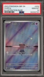 Cleffa Pokemon (Trading Cards) (PSA) (Illustration Rare)
