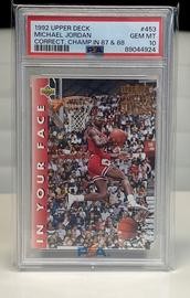 Correct Michael Jordan (PSA)