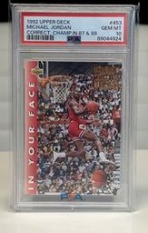 Correct Michael Jordan (PSA)