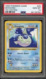 Dewgong Pokemon (Trading Cards) (PSA)