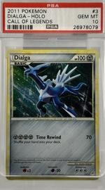 Dialga Pokemon (Trading Cards) (PSA) (Holo)