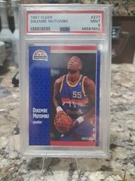 Dikembe Rookie Cards (PSA)