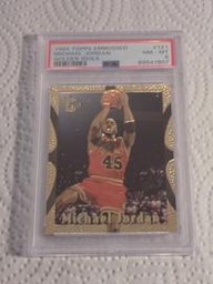 Embossed Michael Jordan (PSA)