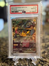 En-151 Pikachu (PSA) (Illustration Rare)