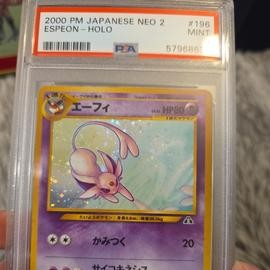 Espeon Pokemon (Trading Cards) (PSA) (Holo)