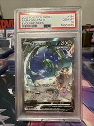 Evolving Pokemon (Trading Cards) (PSA) (Full Art)