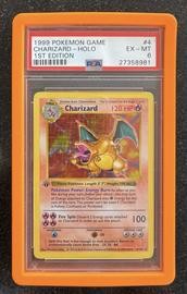 Ex-Mt Pokemon (Trading Cards) (PSA) (Holo)
