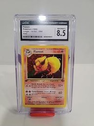 Flareon Pokemon (Trading Cards) (CGC) (Holo)