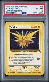 Fossil Pokemon (Trading Cards) (PSA)