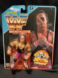 Bret "The Hitman" Hart (French Card) (WWF Hasbro)