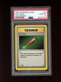 Full Pokemon (Trading Cards) (PSA)