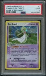 Gardevoir Pokemon (Trading Cards) (PSA) (Holo)