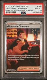 Giovannis Pokemon (Trading Cards) (PSA) (Illustration Rare)