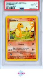 Glumanda Pokemon (Trading Cards) (PSA)