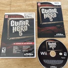 Guitar Hero 5 Nintendo Wii