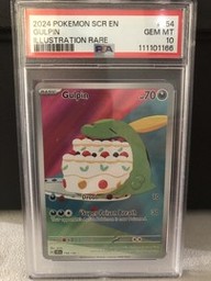 Gulpin Pokemon (Trading Cards) (PSA) (Illustration Rare)