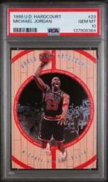 Hardcourt Michael Jordan (PSA)