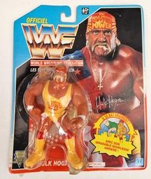 Hulk Hogan (French Card) (WWF Hasbro)