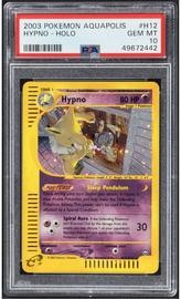 Hypno Pokemon (Trading Cards) (PSA) (Holo)