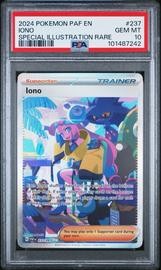 Iono Pokemon (Trading Cards) (PSA) (Holo)